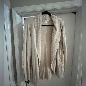 Barefoot Dreams Cream Cardigan | L/XL